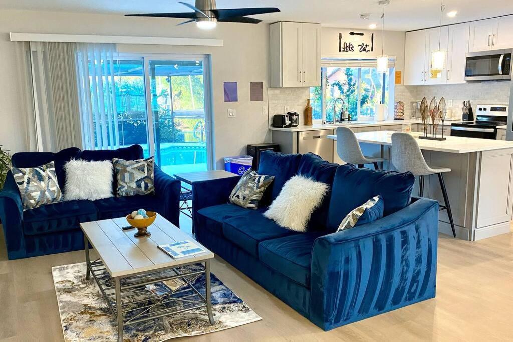 Waterfront Gulf Gateway: Pool/Dock/Grill/Gameroom Fort Myers Exteriör bild